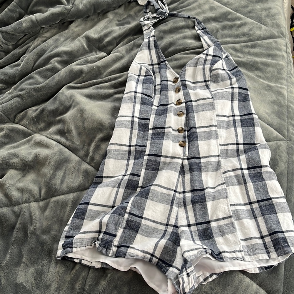 halter open back worn a couple times but like new